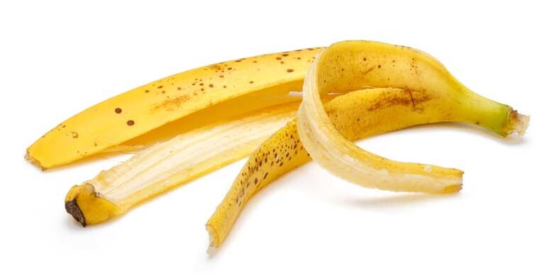Bananenschale hat eine entzündungshemmende Wirkung. 